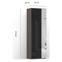 DULAP LEX 75-218-45 C GRI/CZP/O